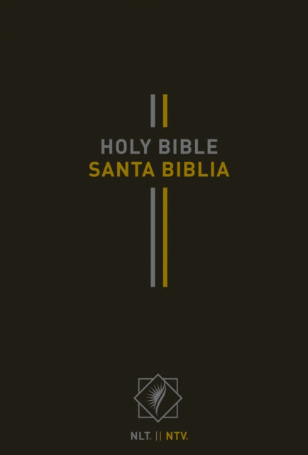 Bilingual Bible / Biblia bilinguee NLT/NTV (Hardcover, Black)