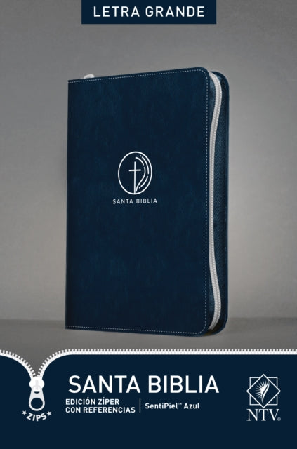 Santa Biblia NTV, Edicion ziper con referencias, letra grand