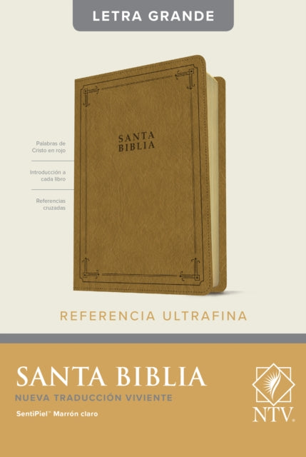 Santa Biblia NTV, Edicion de referencia ultrafina, letra gra