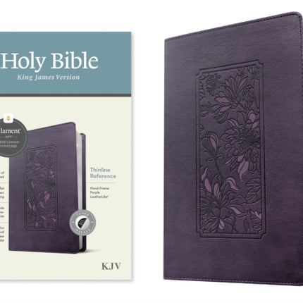 KJV Thinline Reference Bible, Filament Edition, Purple