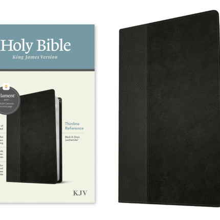 KJV Thinline Reference Bible, Filament Edition, Black