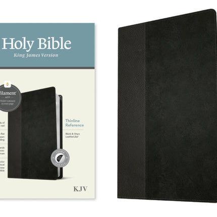 KJV Thinline Reference Bible, Filament Edition, Black