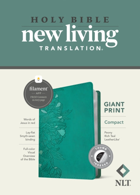 NLT Compact Giant Print Bible, Filament Enabled Edition