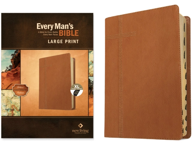 NLT Every Man's Bible, Large Print Pursuit Saddle Tan, Index