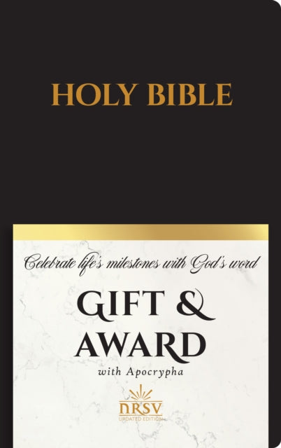 NRSV Updated Edition Gift & Award Bible with Apocrypha (Imitation Leather, Black)