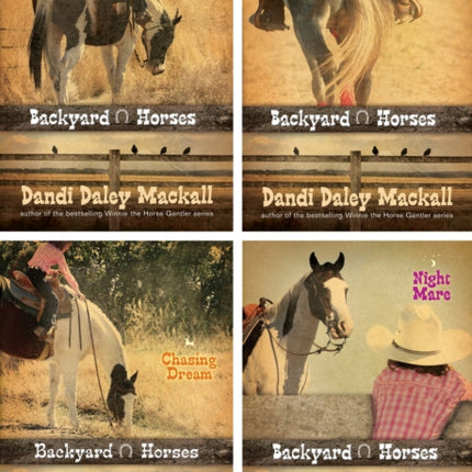 Backyard Horses 4Pack Horse Dreams  Cowboy Colt  Chasing