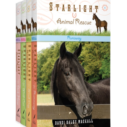 Starlight Animal Rescue 4Pack Runaway  Mad Dog  Wild Cat  Dark Horse