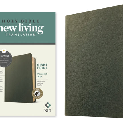 NLT Personal Size Giant Print Bible, Filament Edition