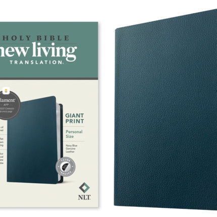 NLT Personal Size Giant Print Bible, Filament Edition