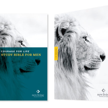 NLT Courage for Life Study Bible for Men, Filament Edition