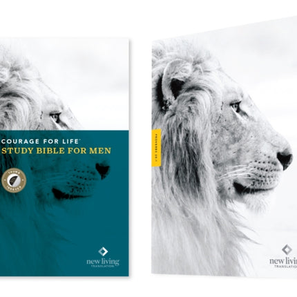 NLT Courage for Life Study Bible for Men, Filament Edition