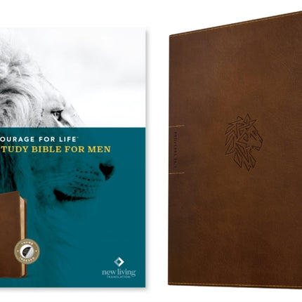 NLT Courage for Life Study Bible for Men, Filament Edition