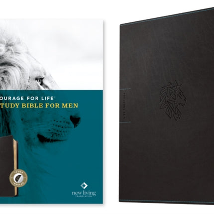 NLT Courage for Life Study Bible for Men, Filament Edition