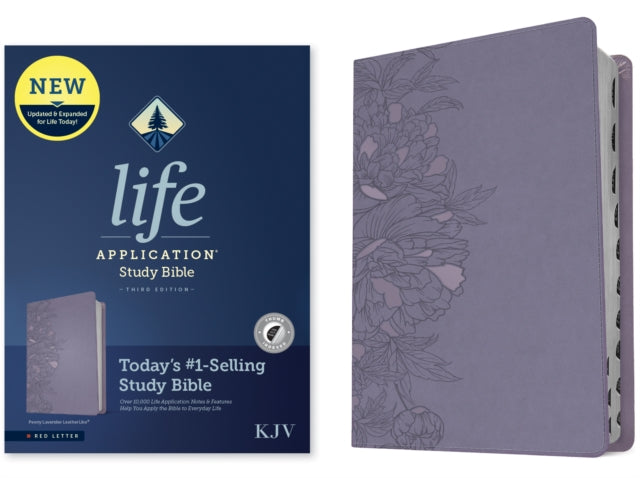 KJV Life Application Study Bible, Third Edition, Peony