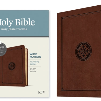 KJV Wide Margin Bible, Filament Edition, Dark Brown