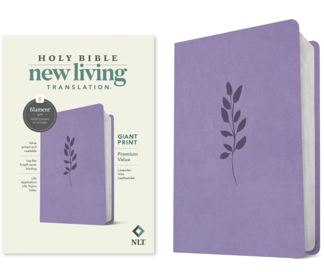 NLT Giant Print Premium Value Bible FilamentEnabled