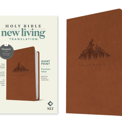 NLT Giant Print Premium Value Bible FilamentEnabled