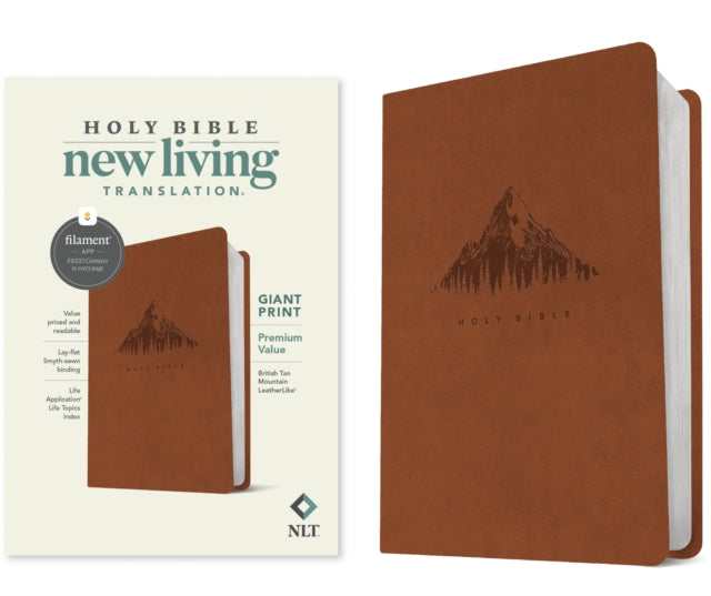 NLT Giant Print Premium Value Bible FilamentEnabled