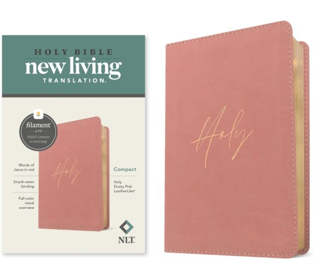NLT Compact Bible Filament Enabled Leatherlike
