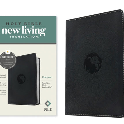 NLT Compact Bible Filament Enabled Leatherlike