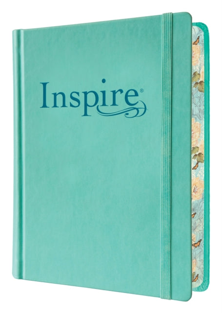 Inspire Bible Nlt Filament Enabled Hardcover Leatherlike Aquamarine