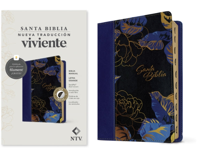 Biblia Manual NTV Letra Grande Con Filament