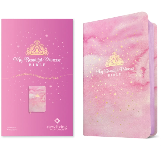 My Beautiful Princess Bible NLT Leatherlike Pink