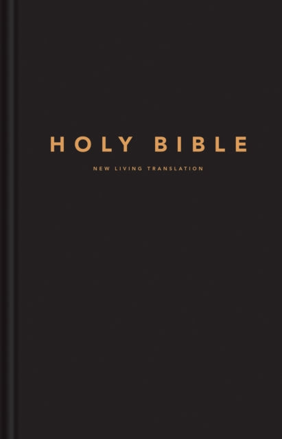 NLT Large Print Pew Bible Black