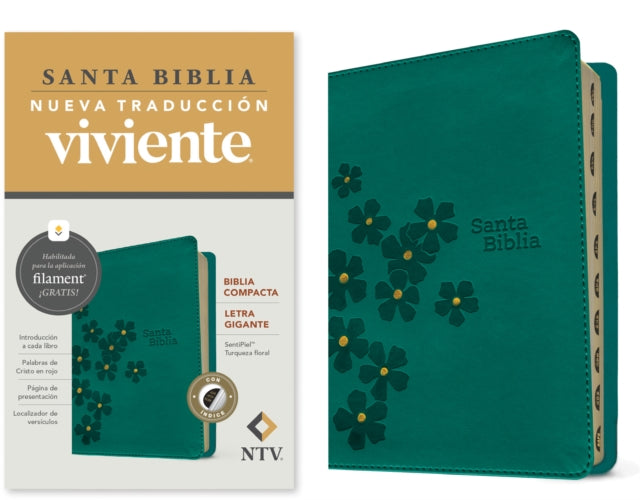 Biblia Compacta NTV Letra Gigante Con Filament