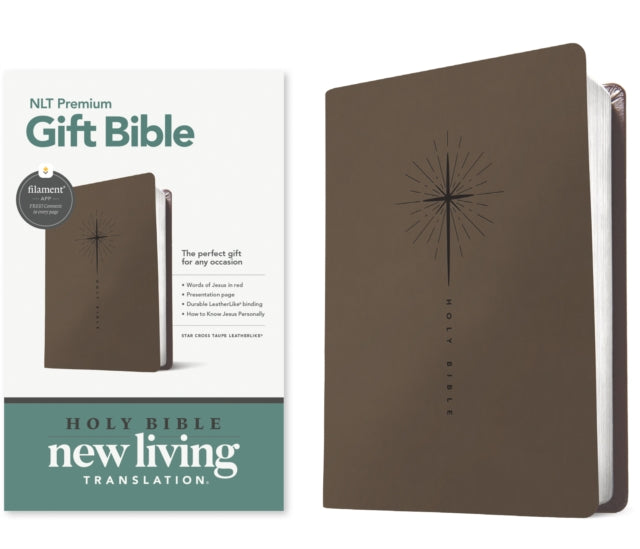 NLT Premium Gift Bible Filament Enabled Star