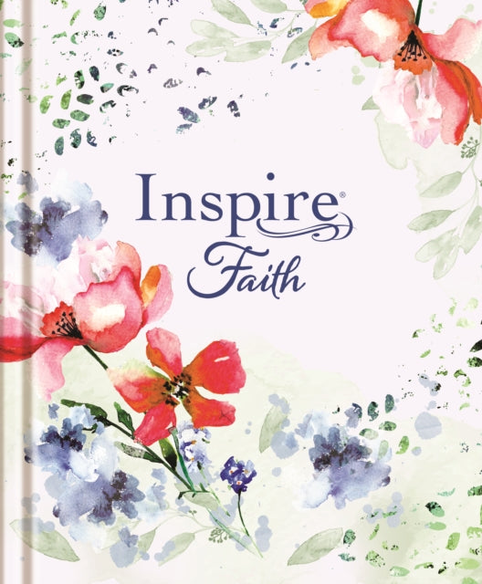 Inspire Faith Bible Large Print Nlt Filament Enabled Hardcover Wildflower Meadow