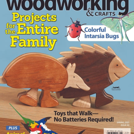 Scroll Saw Woodworking & Crafts Issue 82 Spring 2021: Projects for the Entire Family