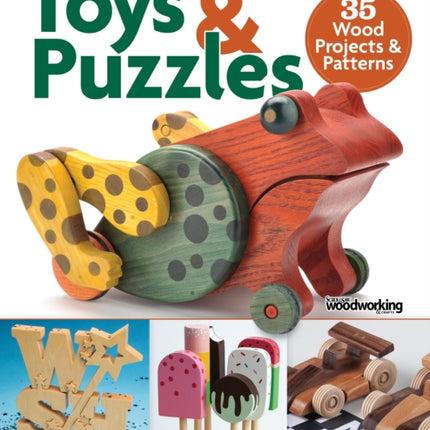 Easy Handmade Toys & Puzzles: 35 Wood Projects & Patterns