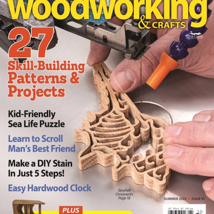 Scroll Saw Woodworking & Crafts Issue 91 Summer 2023