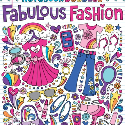 Notebook Doodles Fabulous Fashion: Coloring & Activity Book