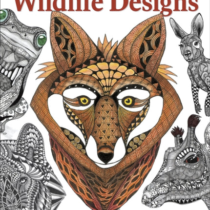 TangleEasy Wildlife Designs: Design templates for Zentangle(R), coloring, and more