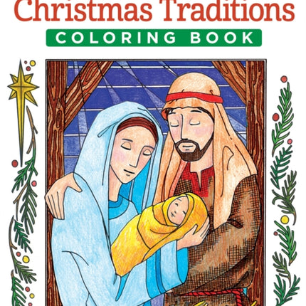 Christmas Traditions Coloring Book