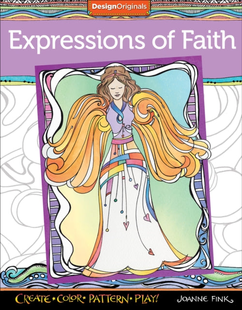 Expressions of Faith Coloring Book Create Color Pattern Play