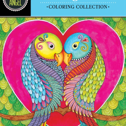 Hello Angel Relaxing Patterns Coloring Collection