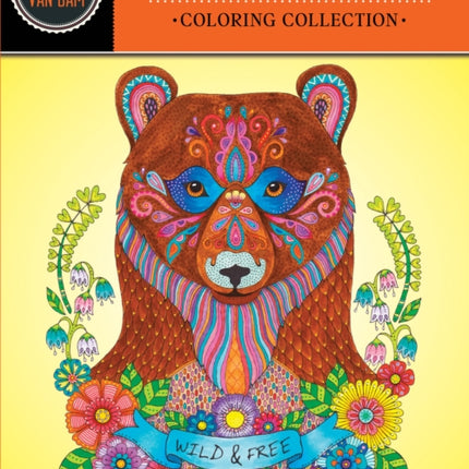 Hello Angel Majestic Animals Coloring Collection