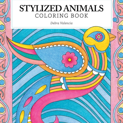 Stylized Animals Coloring Book