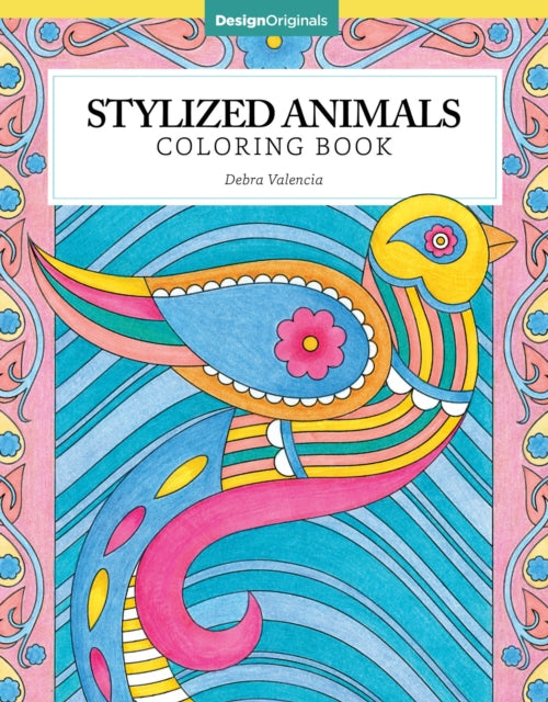 Stylized Animals Coloring Book