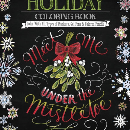 ChalkStyle Holiday Coloring Book