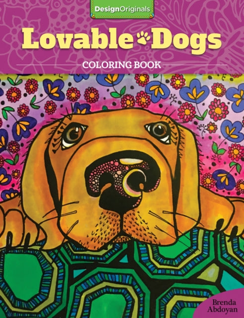 Lovable Dogs Coloring Book