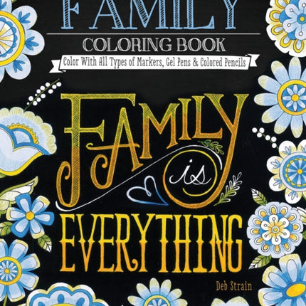 ChalkStyle Family Coloring Book