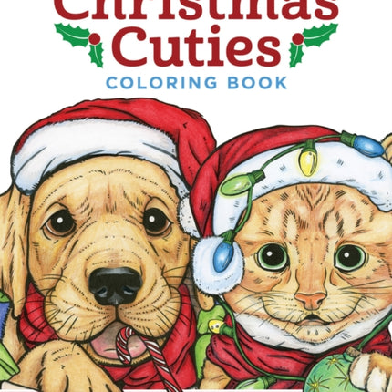 Christmas Cuties Coloring Book