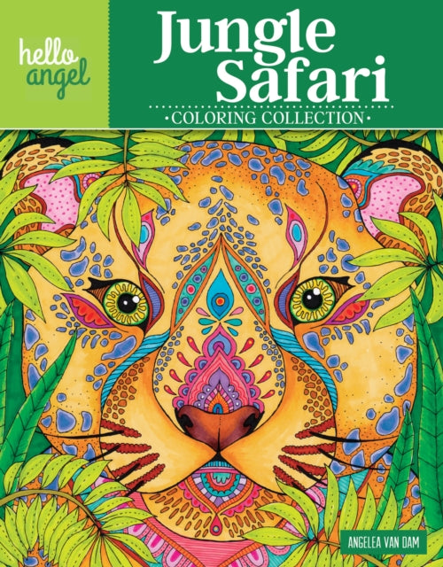 Hello Angel Jungle Safari Coloring Collection