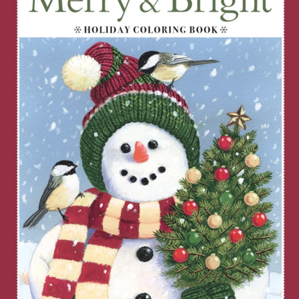 Merry & Bright Holiday Coloring Book