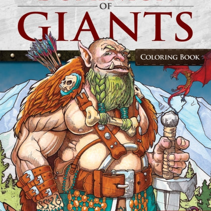 Dominion of Giants Coloring Book: Behemoths of the Fantasy World