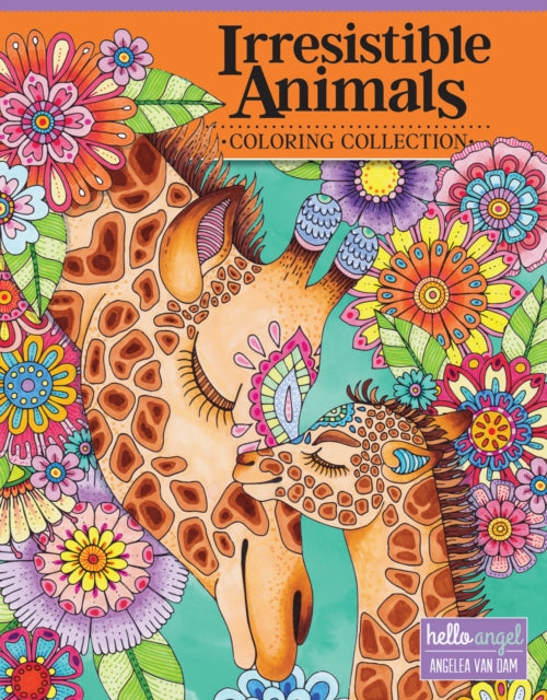 Hello Angel Irresistible Animals Coloring Collection